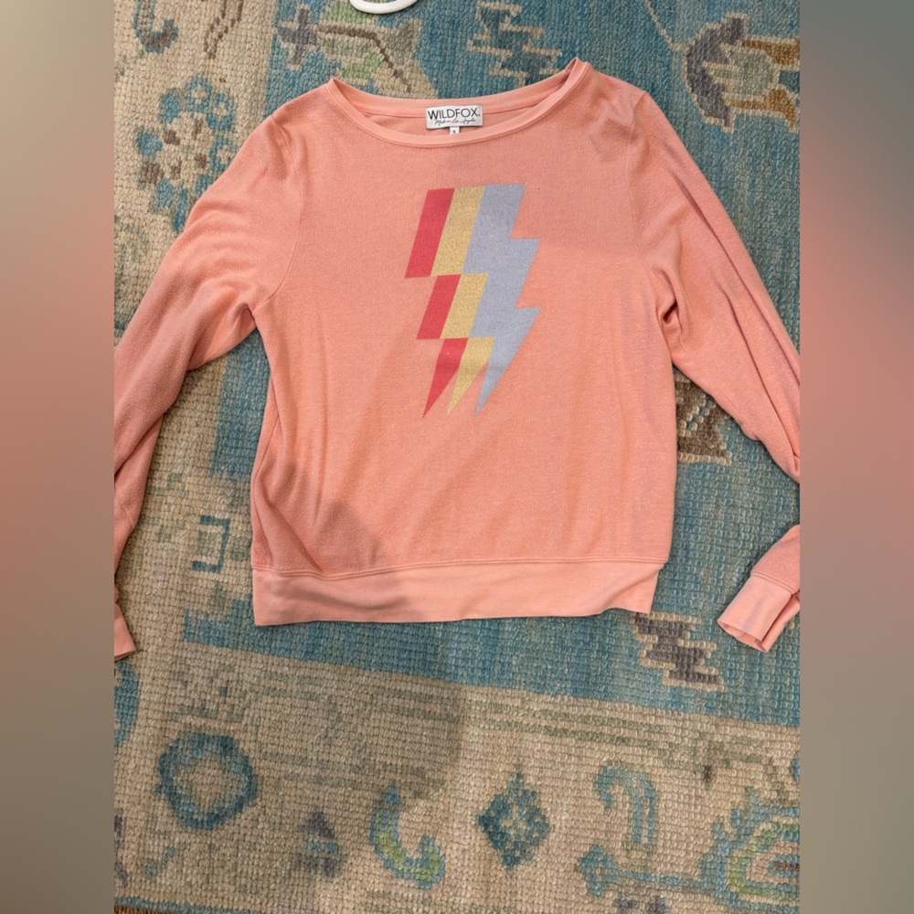 Wildfox lighting bolt sweater